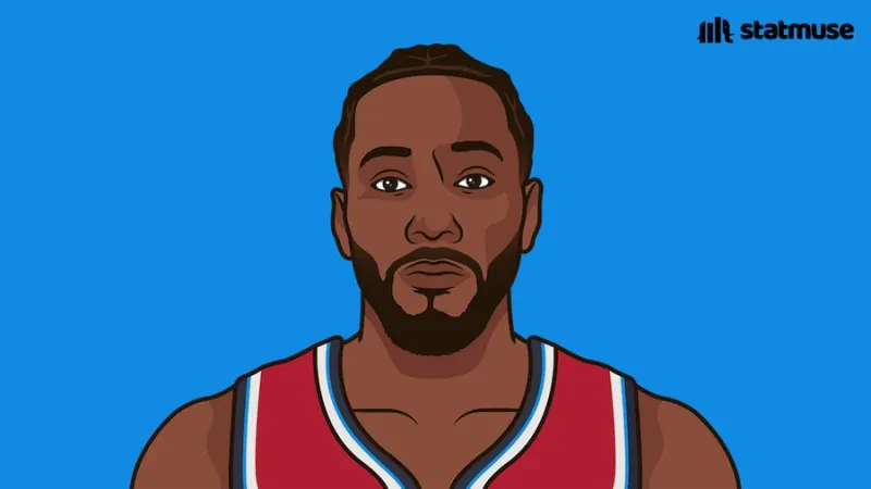 伦纳德本赛季场均28.1分，三项命中率49.8%/39.7%/94.0%